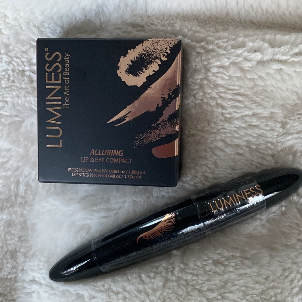 (3pc) Luminess Lip/Eye Compact & Mascara
